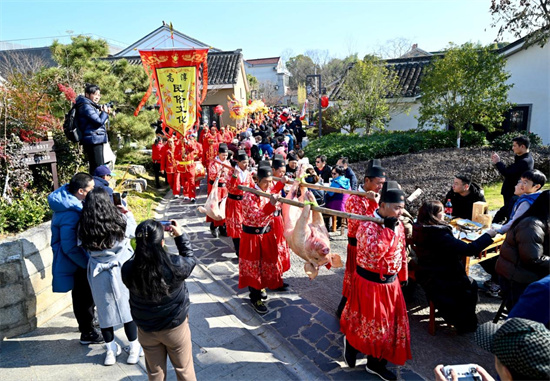 村宴聚團圓 高淳國際慢城年味漸濃力邀遊客開啟年味之旅