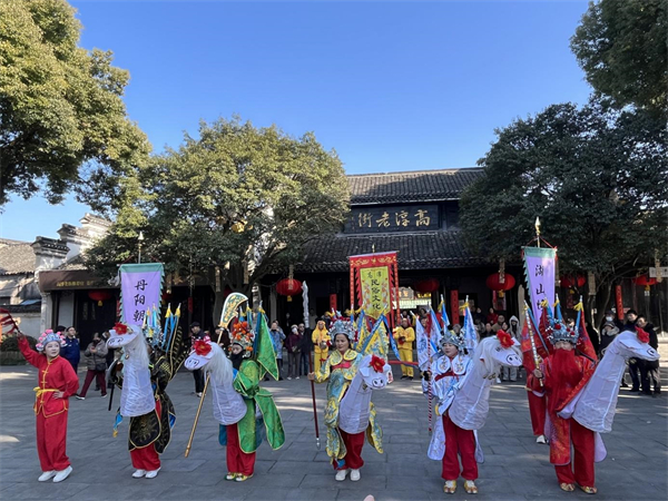 “非遺迎春煥活力 老街年味引客來” 蛇年新春南京高淳老街文旅活動收官