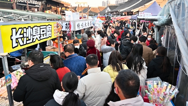 淮安清江浦：賞民俗逛廟會 在家門口感受傳統“年味兒”