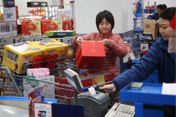(供稿 企業列表 三吳大地南京 移動版)南京山姆會員店年貨銷售旺景提前到來 (供稿 企業列表 三吳大地南京 移動版)南京山姆會員店年貨銷售旺景提前到來