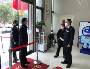 (南京市棲霞區仙林街道政工辦供稿 社會廣角列表 三吳大地南京 移動版)【蘇力同心戰疫情】南京市棲霞區仙林街道嚴把轄區企業“復工關”