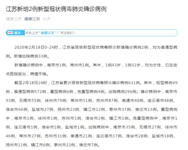 (創新江蘇列表 三吳大地南京 移動版)十個字解讀江蘇醫療戰“疫” 的成績單