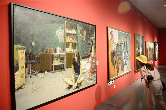 (供稿 文體圖文 三吳大地蘇州 移動版)江南如畫—中國油畫作品展在蘇州美術館開展
