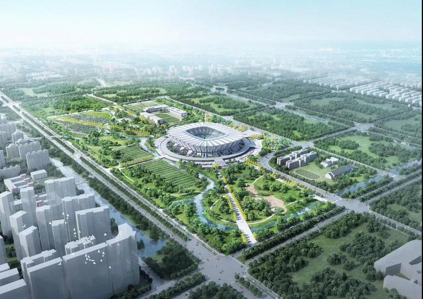 2023年亞洲盃蘇州賽區足球場設計方案來了