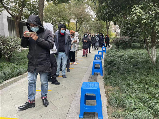 雨雪天氣開啟 蘇州姑蘇區區域檢測點上暖意涌動_fororder_圖片9