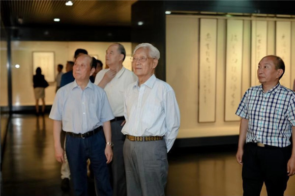(供稿 文體列表 三吳大地南京 移動版)書法家趙冷月書法精品展在江蘇省美術館開幕