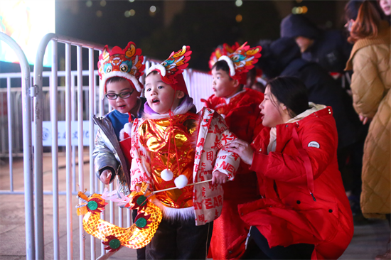 龍年龍遊龍燈會 如詩如皋如意年 2024首屆中國·如皋龍遊湖新春燈會舉行_fororder_圖片 3