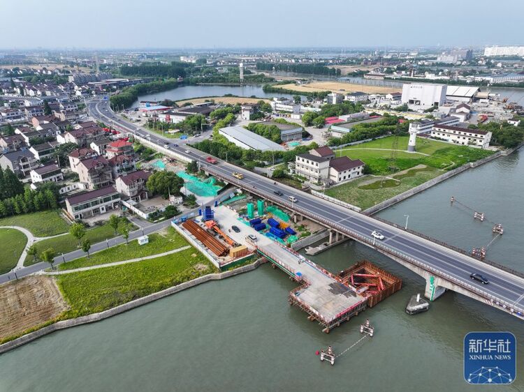 江蘇蘇州：長湖申線（江蘇段）航道整治工程東段項目施工有序推進_fororder_182f3a46149e4a099807c7e870b87e22