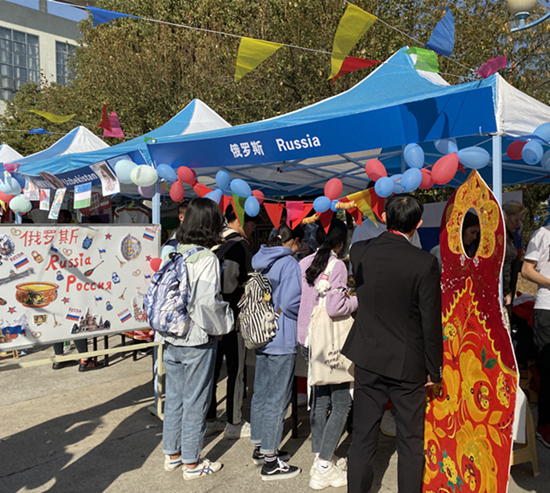 (供稿 社會廣角列表 三吳大地南京 移動版)南京郵電大學第二屆國際文化節在仙林校區舉行