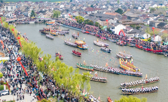 泰州興化戴南鎮：會船水上賽道面貌一新迎嘉賓_fororder_圖片3_副本