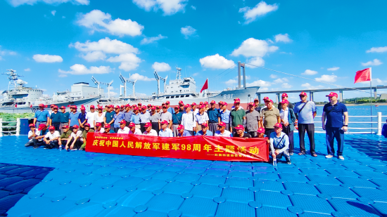 泰州海陵紅旗街道組織開展“紅色之旅” 傳承軍魂憶初心主題活動_fororder_圖片 1