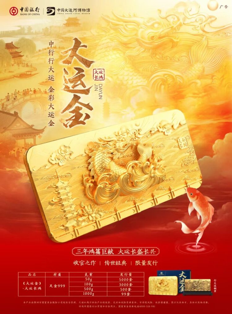 三載鴻篇書傳承 長盛長興行大運——中國銀行“大運金”收官之作正式發佈