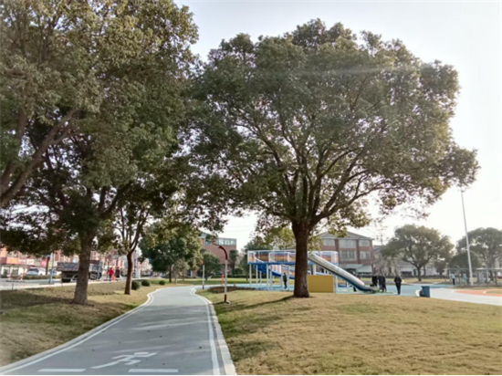 泰州興化戴南鎮:農民廣場融入“生態大公園”_fororder_圖片5