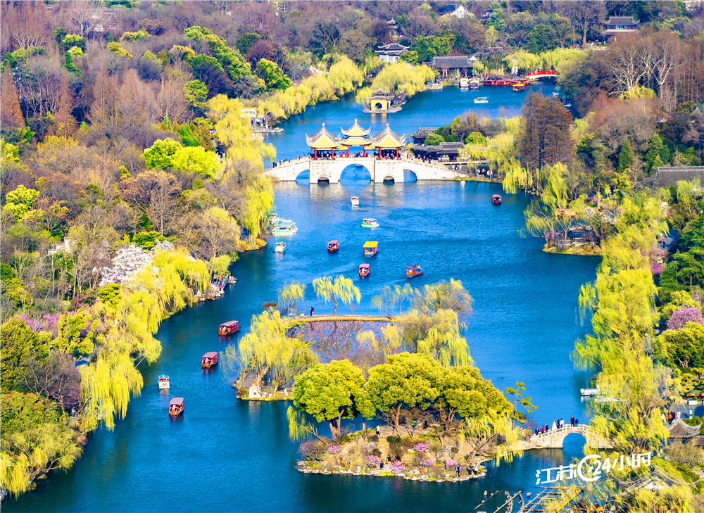 揚州：瘦西湖春景如畫