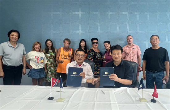 江蘇省中國畫學會與美國天下華人集團簽署合作意向協議 共促中國畫海外傳播_fororder_640