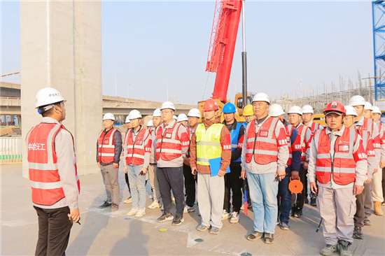 中冶天工蘇州東站集疏運系統及連接線工程項目部開展生産安全事故綜合應急演練_fororder_圖片4
