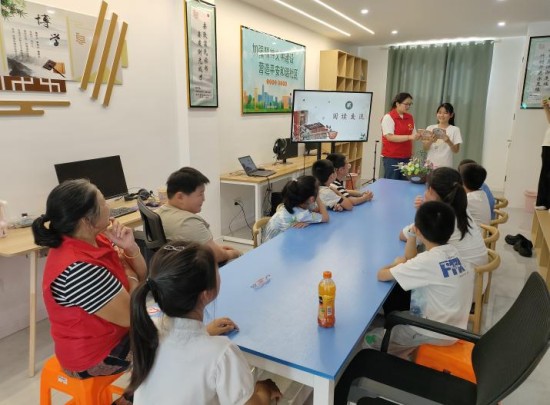 閱讀沐初心 書香致未來 南通如皋市白蒲鎮林梓社區舉行主題閱讀推廣活動_fororder_圖片 1