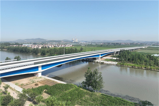 徐州東部繞越高速京杭運河特大橋順利完成橋梁荷載試驗_fororder_圖片5