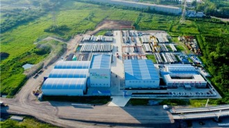 滬寧合高鐵南京樞紐站前4標率先完成全部T梁預製任務