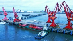 深度融入長三角一體化 南通如東洋口港“洋太”集裝箱航線開啟通江達海新篇章