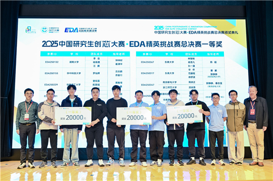 674支隊伍競逐産業命題 2025中國研究生創“芯”大賽・EDA精英挑戰賽落幕_fororder_圖片6