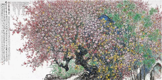 “銘記歷史 珍愛和平”名家名作展在港開幕 江蘇省政協原常委蕭暉榮力作亮相_fororder_圖片 4