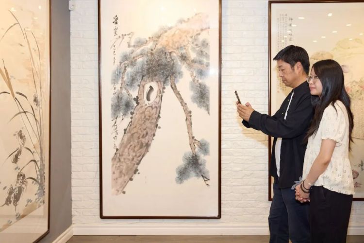 “家園——翟優&樊蕾伉儷中國畫展”在加拿大多倫多啟幕_fororder_20250826_113929_010