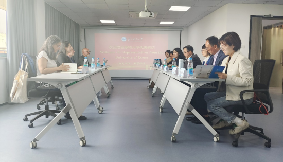 蘇州科技大學與英國埃克塞特大學 攜手推進高等教育國際發展_fororder_圖片 2
