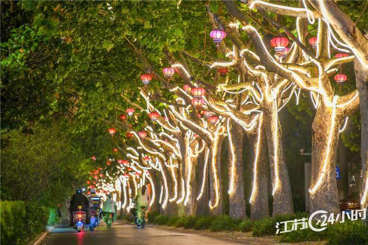 宿遷：亮化工程點亮城市夜色