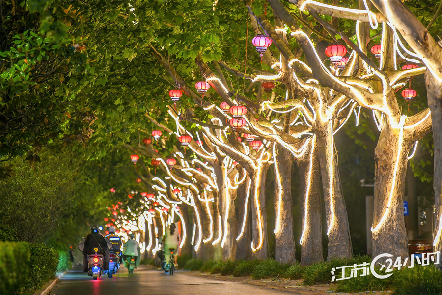 宿遷：亮化工程點亮城市夜色