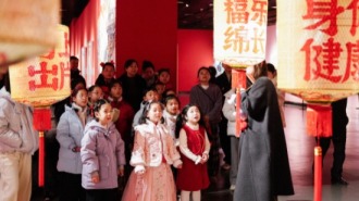 中外同享藝術年味 鹽城市美術館讓傳統文化惠民年味濃