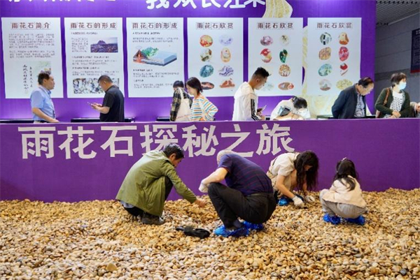 “石韻金陵，千年文脈”大型雨花石展亮相2025南京礦博會_fororder_41