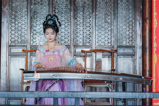 鹽城博物館七夕漢服展演：華服禮樂穿越千年 宋制婚儀演繹東方浪漫_fororder_微信圖片_20250829172207_627