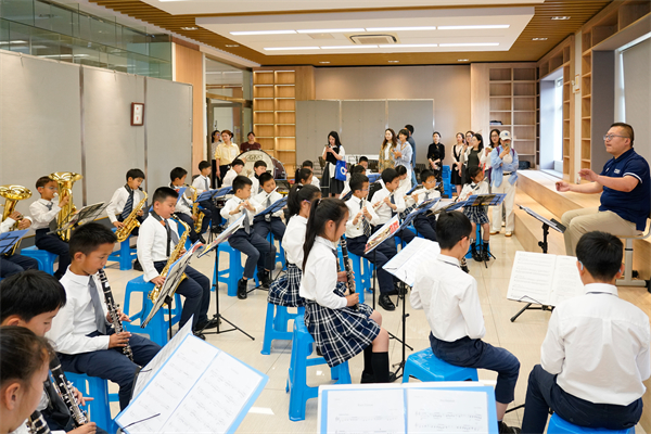 “媒體看校園”主題采風走進南京江北新區 解密高品質教育的生動圖景_fororder_48