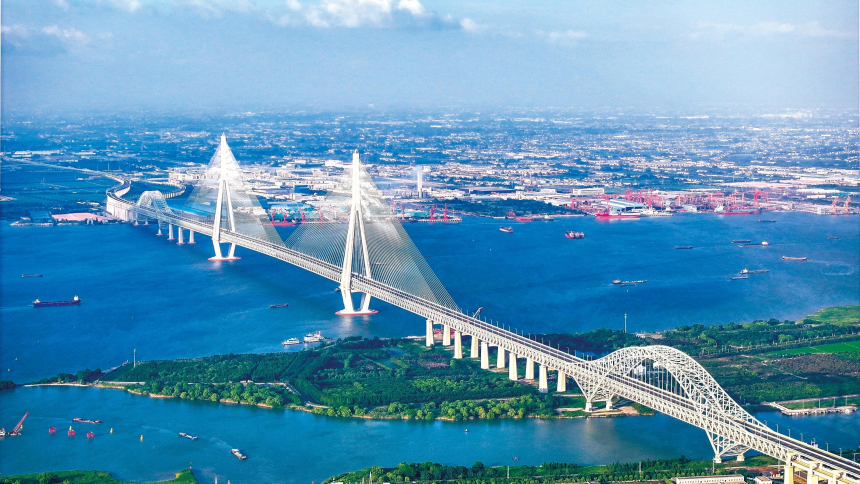 又一座世界級大橋建成！常泰長江大橋通車，常泰兩地20分鐘直達