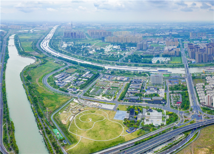 江蘇淮安：大運河百里畫廊展新姿_fororder_20250519_090840_007