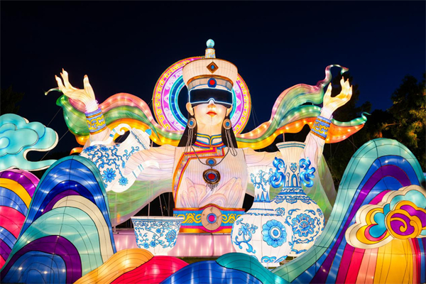 無錫梅園舉辦“絲路燈火·梅園不夜天”金秋燈會_fororder_16
