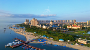江蘇啟東，一座“追光”的城市