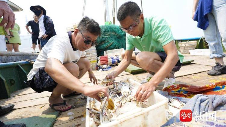 灘塗尋蛤、漁港搶鮮 上海家庭樂遊江蘇如東之“鮮”——“吃得好、住的好，下次還要再來！”