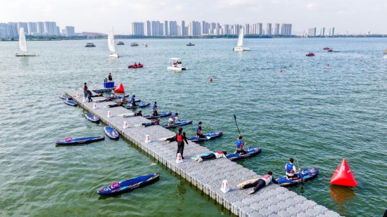 以槳為翼，逐浪而行！2025蘇州獨墅湖院校槳板爭霸賽舉行_fororder_圖片 3