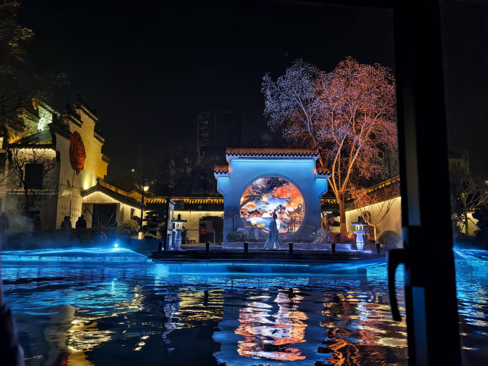 視頻丨南通崇川:“濠河夜畫”沉浸式實景演藝正式運營_fororder_圖片2