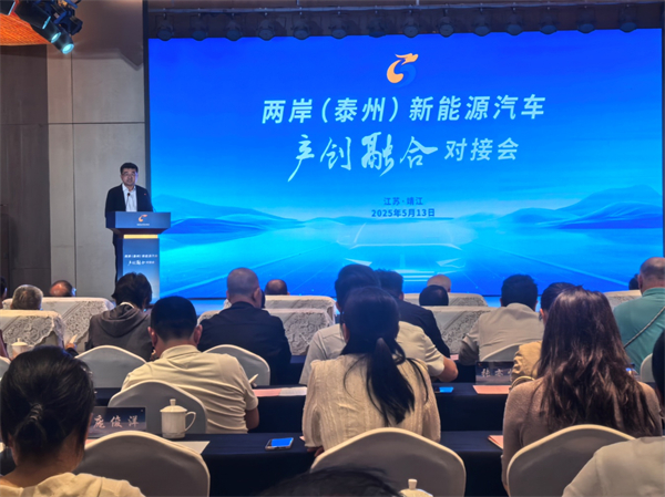 兩岸（泰州）新能源汽車産創融合對接會在靖江舉辦_fororder_7