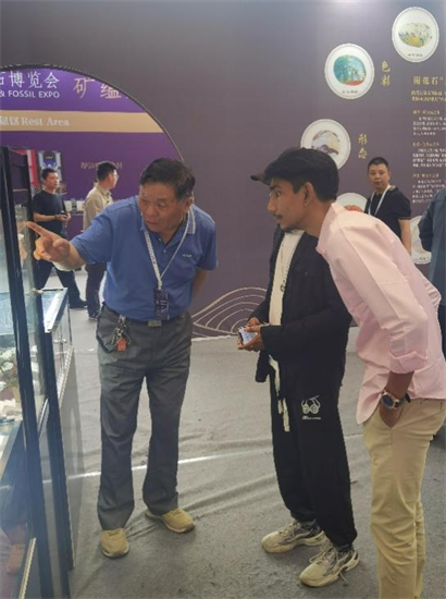 “石韻金陵，千年文脈”大型雨花石展亮相2025南京礦博會_fororder_40