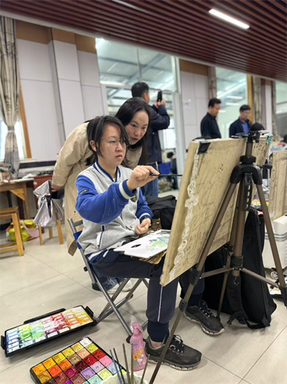 南京市寧海中學美術班2025年皖南寫生活動圓滿收官_fororder_640 (3)