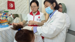 突尼斯加貝斯地區舉辦首次中國義診