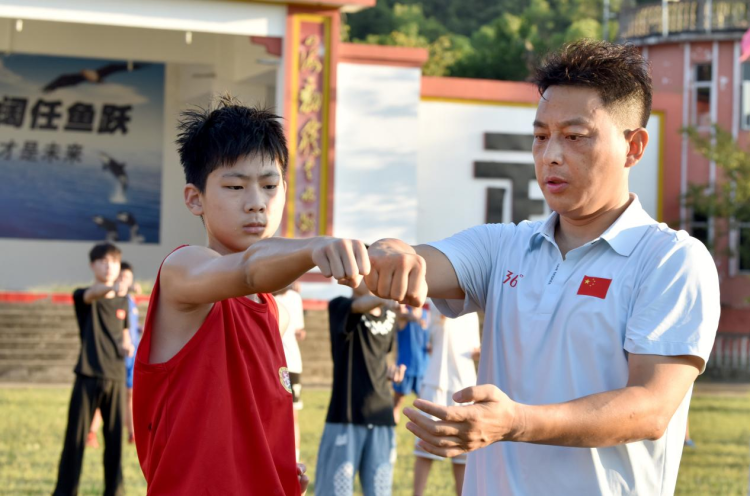 江西樂平：暑假習武 綻放自我_fororder_圖片3