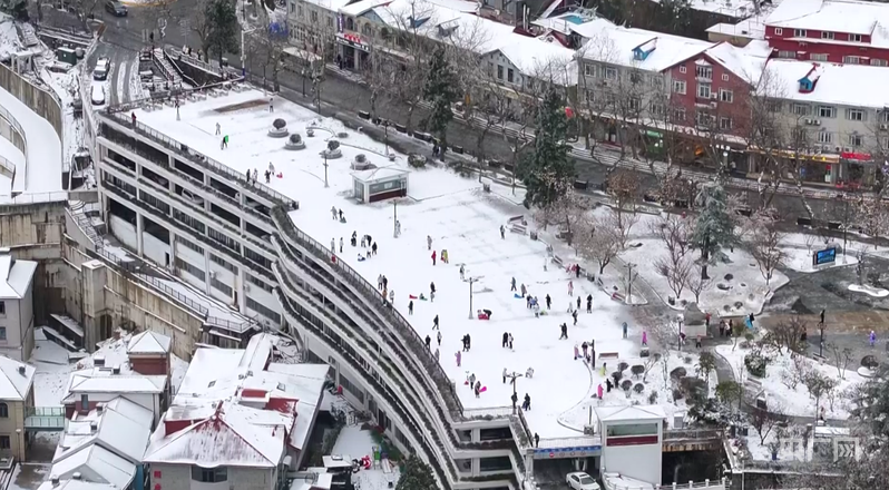 冰裹桃紅三月雪：廬山美景驚遊人