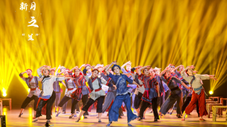 撫州幼兒師範高等專科學校原創舞蹈《新月之“蘭”》全國展演