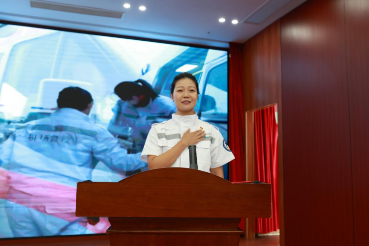 同聚藍天下 共話赤子情 南昌邊檢站聯合駐場單位舉辦“翼心向黨·護航藍天”迎“七一”主題大黨日活動_fororder_圖片19