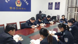 南昌經開區法院司法警察大隊深入學習《人民法院司法警察內務條令》